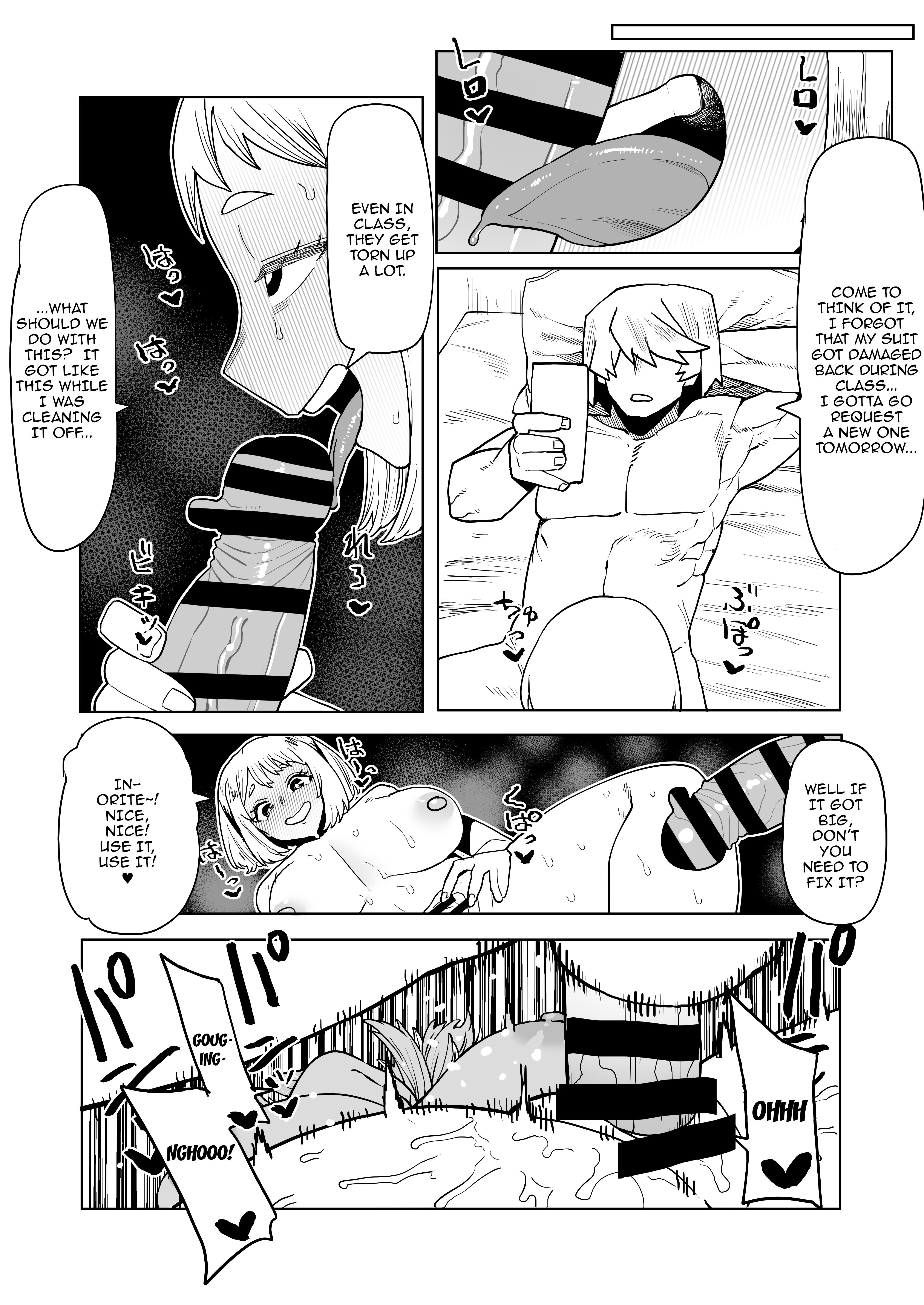 hentai manga Inverted Morality Hero Academia ~ Hatsume Mei\'s Case